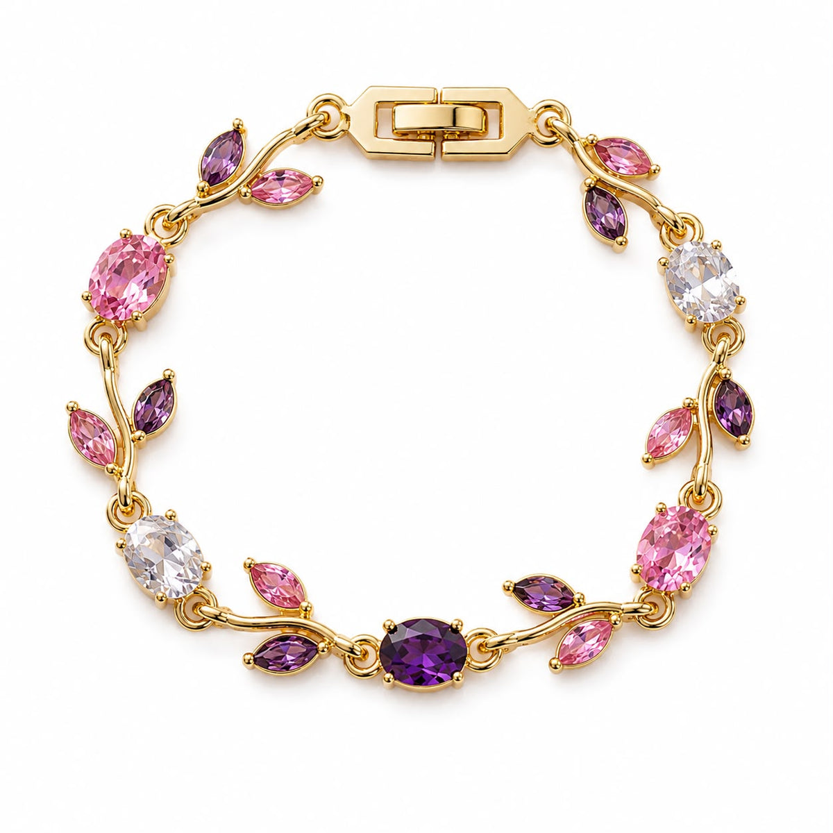 Tulip Charm Bracelet | Premium Anti-Tarnish Everyday Jewellery